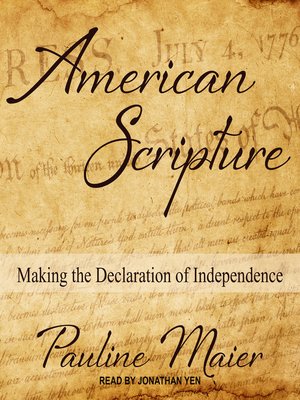 cover image of American Scripture